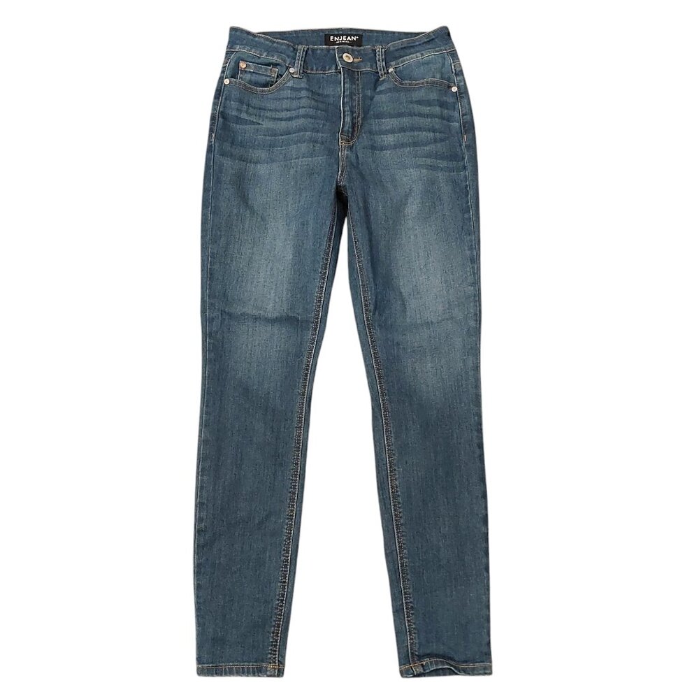 Enjean Denim Co. Women’s Blue Skinny Jeans Size 7 | Cotton Blend